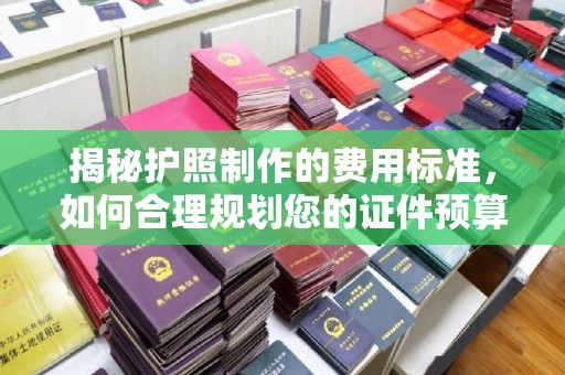 伊金霍洛旗揭秘护照制作的费用标准，如何合理规划您的证件预算